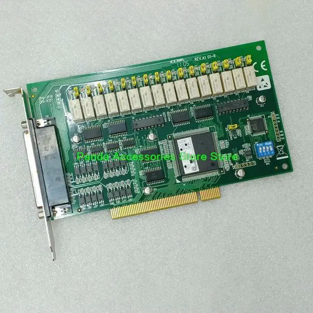 Main image of For Advantech 16-Channel Isolated Digital Input And 16-Channel Relay Output Card PCI-1762 REV.A1