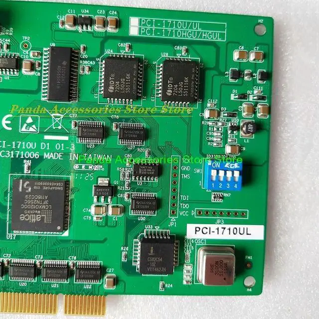 Alt view image 2 of 3 - job 12 Bit 16-Channel Multi-Function Card Analog Input/Output Card Multifunctional Data Acquisition IO Card PCI-1710UL