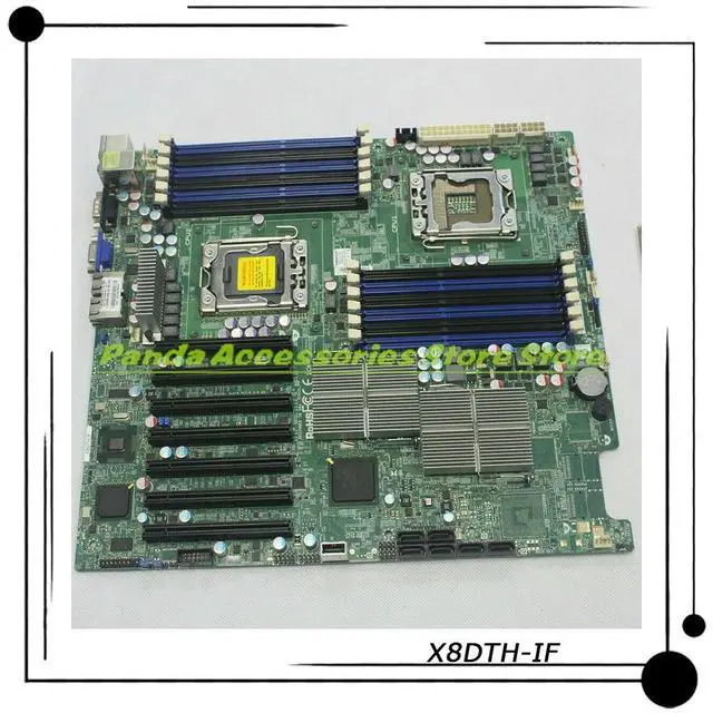 Alt view image 3 of 3 - X8DTH-IF Server Motherboard 7*PCI-E X5520 LGA-1366 Fully Tested Fast Ship