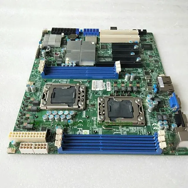 Alt view image 3 of 3 - X8DTL-3 For Dual 1366-pin LGA Sockets Server Workstation Motherboard Onboard 8-port SAS Supports Independent Display