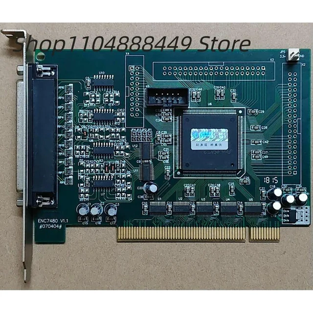 Alt view image 3 of 4 - ENC7480 ENC7480-SR V1.1 acquisition card