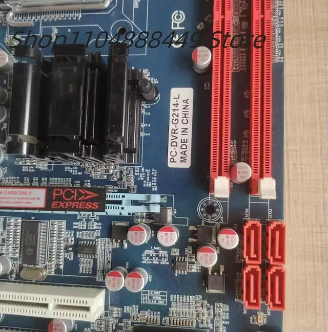 Alt view image 4 of 4 - PC-DVR-G214-L Industrial control motherboard