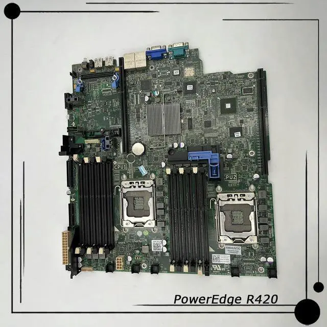Alt view image 2 of 3 - 1U Sever Motherboard PowerEdge R420 K7WRR 072XWF 0VD50G 0CN7CM VD50G CN7CM