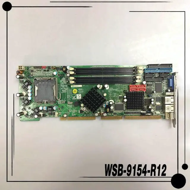 Alt view image 2 of 3 - WSB-9154-R12 Industrial Computer Motherboard WSB-9154