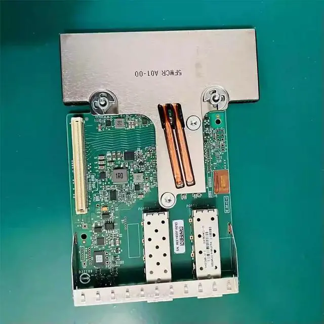 Main image of Stable Performance SFP28 QLogic QL41262 25/10GbE Dual Port 10GbE Fibre Optic Network Card Embedded Daughtercard 04KF8J 4KF8J