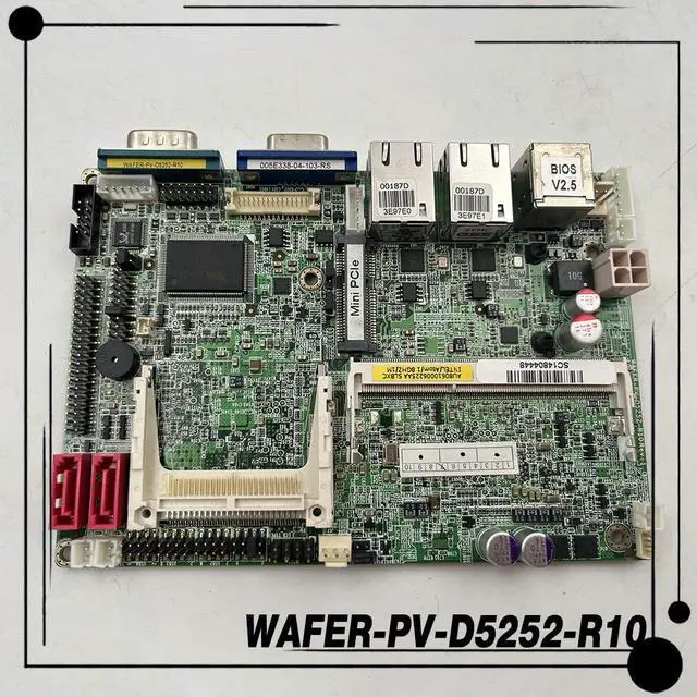 Main image of WAFER-PV-D5252-R10 Rev: 1.0 Dual Network Card Industrial Equipment Motherboard WAFER-PV-D5252
