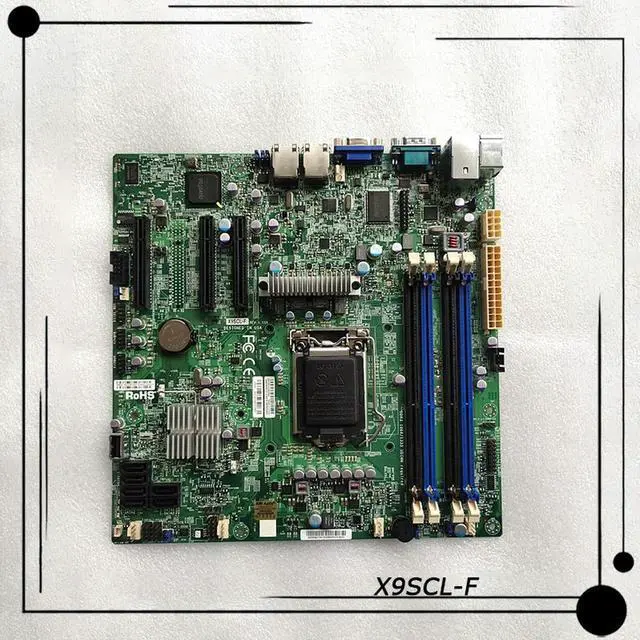 Main image of X9SCL-F For 1155-pin Server Motherboard With Remote Management Port Supports E3-1230V2 Before Shipment Test