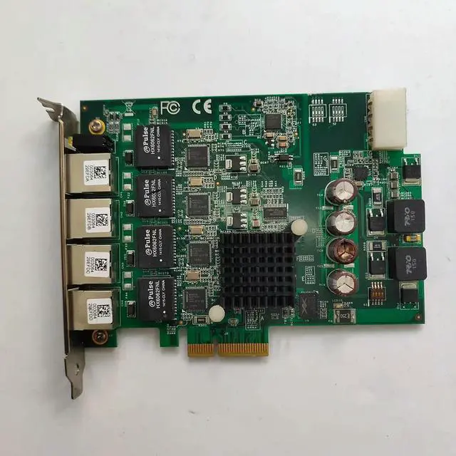 Alt view image 2 of 3 - Gigabit Network Frame Grabber 51-18519-0A40 PCIe-GIE64+