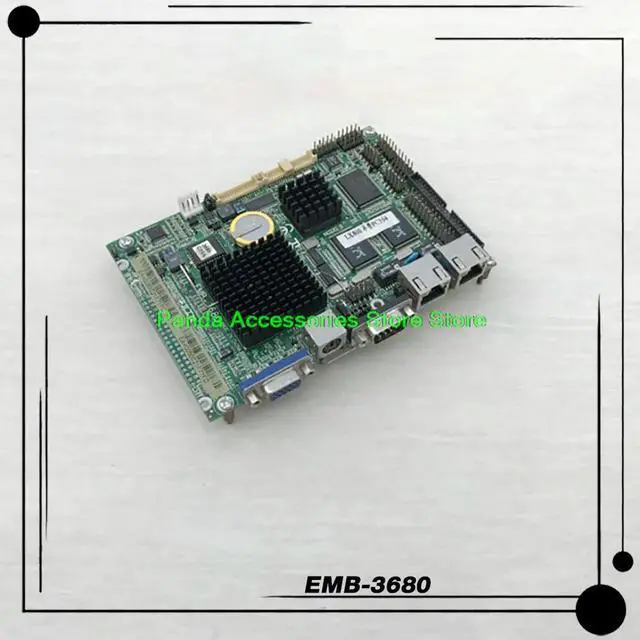 Alt view image 2 of 3 - Bulk Package 3.5-inch Embedded Industrial Motherboard EMB-3680 VER:1.31