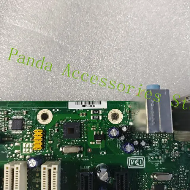 Alt view image 3 of 3 - DG33FB Industrial Control Motherboard