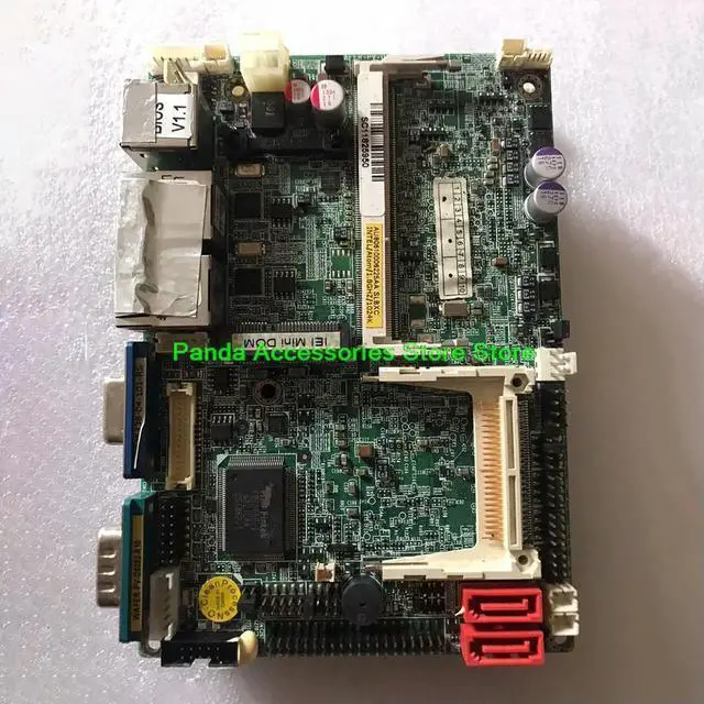 Alt view image 2 of 3 - D525 Industrial Control Motherboard WAFER-PV-D5252 WAFER-PV-D5252-R10 Rev:1.0
