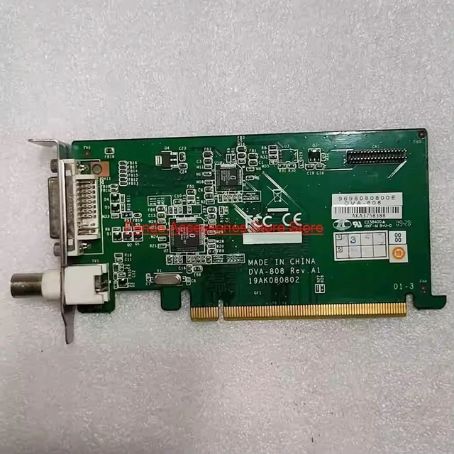 Alt view image 2 of 3 - Stable Performance Stable Performance DVA-808 Rev.A1 For ADVANTECH 19AK080802 Card