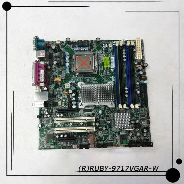 Alt view image 3 of 3 - job (R)RUBY-9717VGAR-W Industrial Computer Motherboard