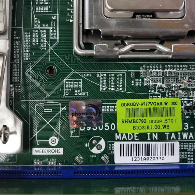 Alt view image 2 of 3 - job (R)RUBY-9717VGAR-W Industrial Computer Motherboard