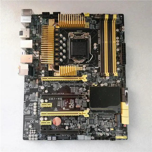 Alt view image 3 of 3 - Z87-WS For Workstation ATX Motherboard Z87 Core i7/Core i5/Core i3 LGA 1150 Fully Tested Fast Ship