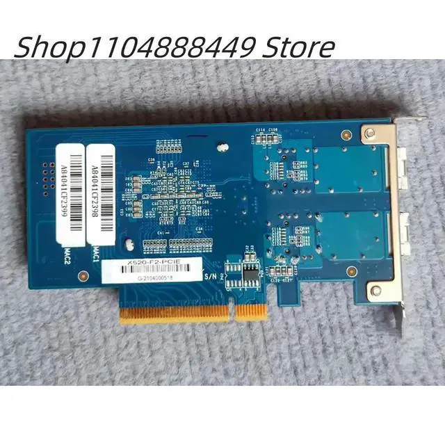 Alt view image 6 of 6 - 10GB network card X520-F2-PCIE