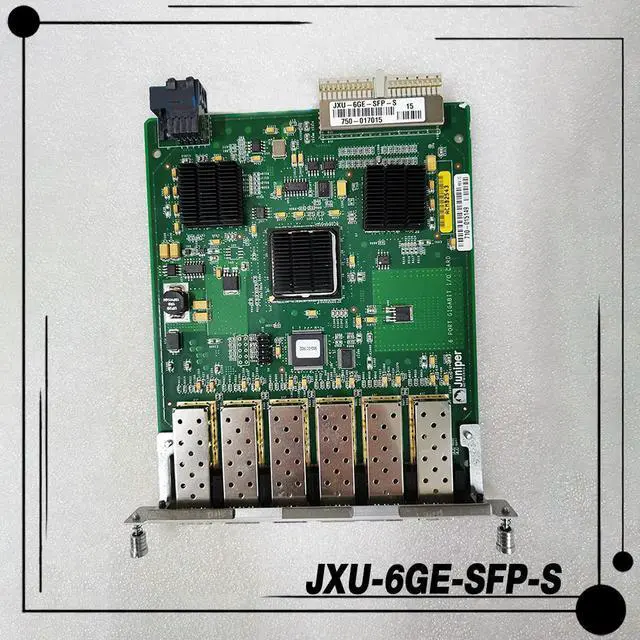 Alt view image 2 of 3 - 520M 550M 320m Gigabit Module Card JXU-6GE-SFP-S