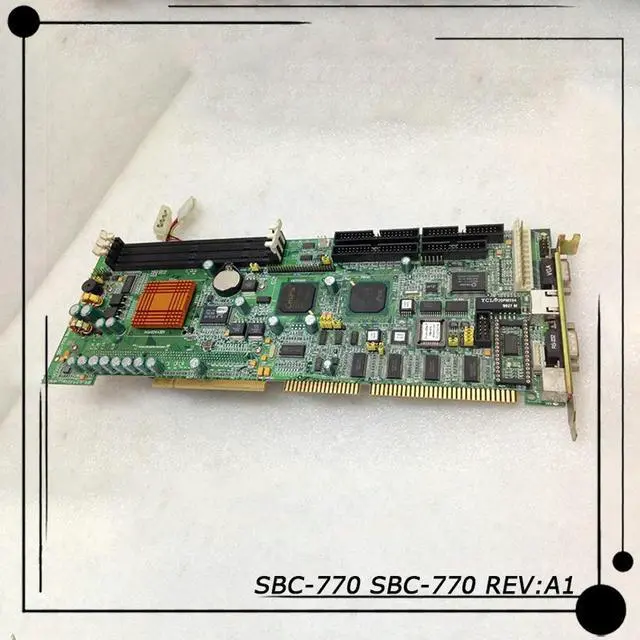 Alt view image 2 of 3 - SBC-770 SBC-770 REV:A1 For AxiomtIndustrial Medical Equipment Motherboard Before Shipment Test