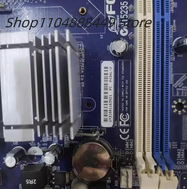 Alt view image 4 of 4 - P43AL-V P43AL Industrial motherboard