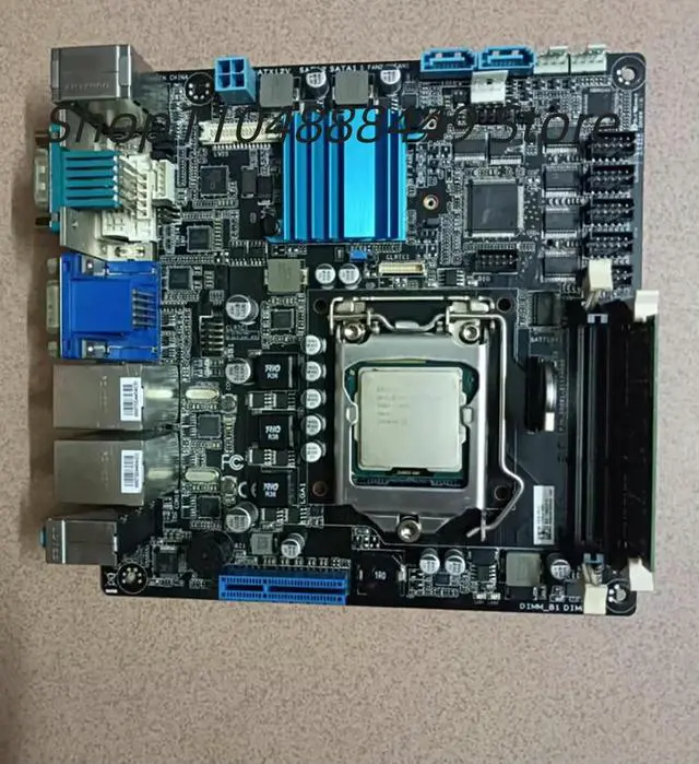Alt view image 4 of 4 - EMB-H61A-A11-NC industrial control motherboard