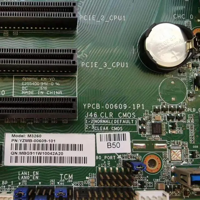 Main image of M3260 YZMB-00609-101 For Inspur NF5270M4 Server Dual-channel Motherboard