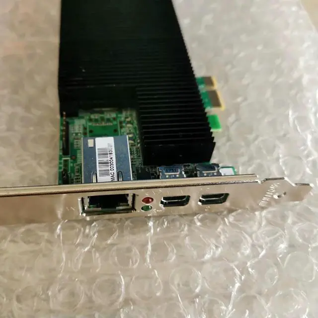 Alt view image 2 of 3 - Stable Performance High Reliability Teradici 2220 PCoIP PCI-E 3.0 X1 Remote Access Host Card 0XK9F2 XK9F2