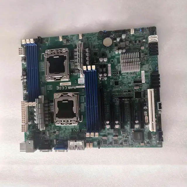 Alt view image 2 of 3 - For Two-way Server Motherboard LGA 1356 C602 DDR3 Xeon Processor E5-2400 And E5-2400 V2 Fully Tested X9DBL-iF