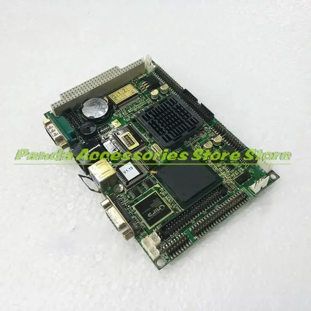 Alt view image 3 of 3 - Industrial Control Board 3.5 Inch Embedded Motherboard Tested PCM-5824 Rev.A1
