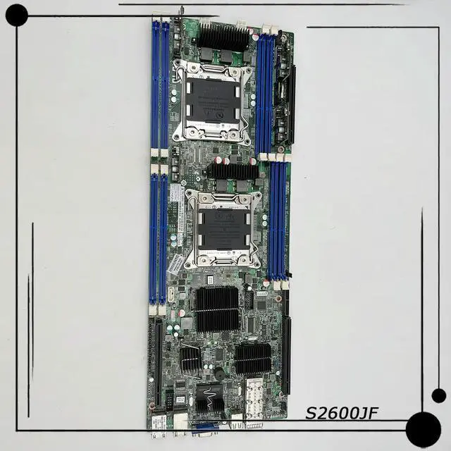 Alt view image 3 of 3 - Server Motherboard X79 C602 LGA2011 Test S2600JF