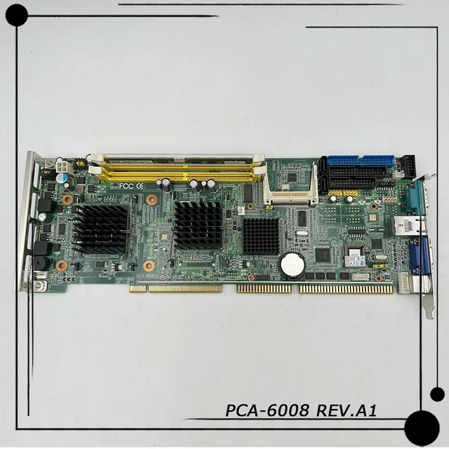 Alt view image 2 of 3 - PCA-6008 REV.A1 Industrial Motherboard PCA-6008VG