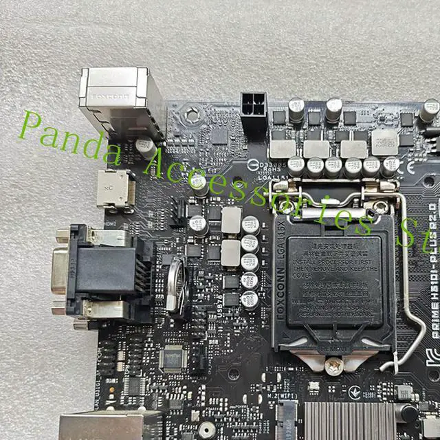 Alt view image 2 of 3 - PRIME H310I-PLUS R2.0 motherboard H310 VGA M.2 17x17cm 1151 pin
