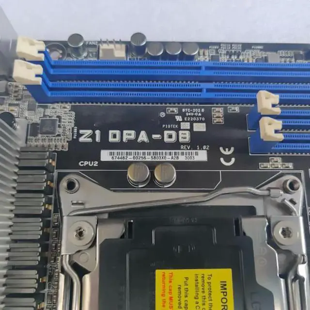 Alt view image 3 of 3 - Z10PA-D8 For C612 Socket 2011 ATX Server Motherboard DDR4 For Xeon E5-2600 V3/V4 Before Shipment Test