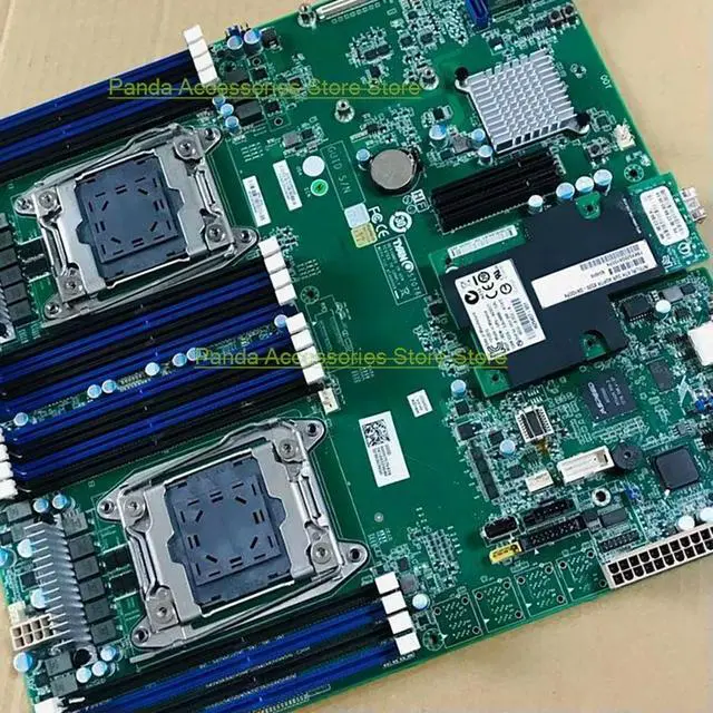 Alt view image 3 of 3 - Stable Version X99 Two-Way Server Motherboard S7076 Support E5-2680 V3 C612 DDR4
