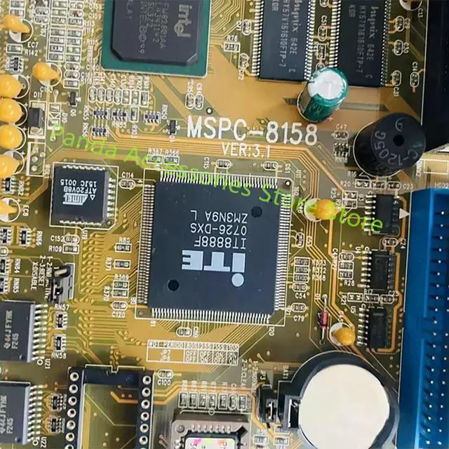 Alt view image 3 of 3 - MSPC-8158 VER: 3.1 Industrial control motherboard