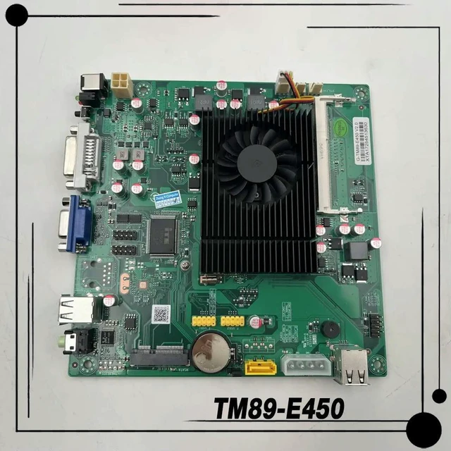 Main image of E450 TM89 M-EX5001 Industrial motherboard TM89-E450 G-TM89-E450