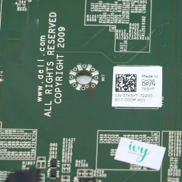 Alt view image 3 of 3 - Precision T7610 C602 DDR3 Workstation Motherboard TK5YT NK70N 0TK5YT 0NK70N