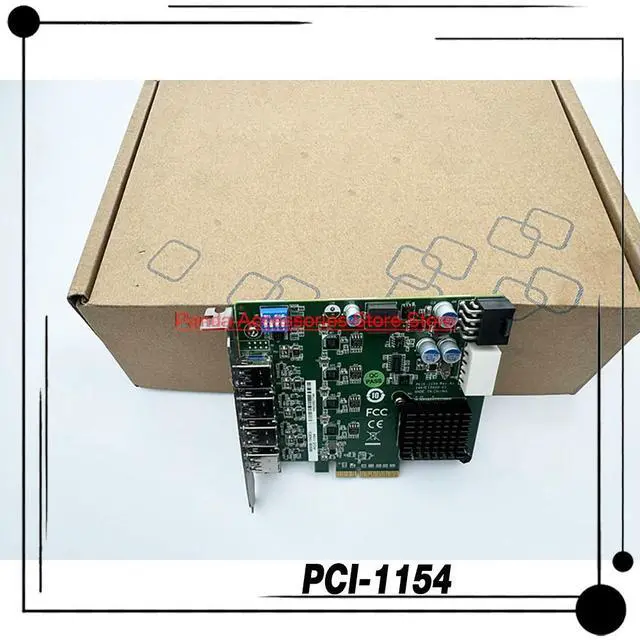 Alt view image 2 of 3 - Industrial 4-Port Usb3.0 Image Acquisition Card Industrial Camera Card Visual Inspection Card PCIE-1154