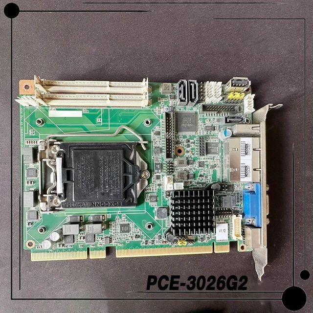 Alt view image 3 of 3 - For Advantech PCE-3026 Rev:A1 Semi-long Industrial Control Motherboard PCE-3026G2
