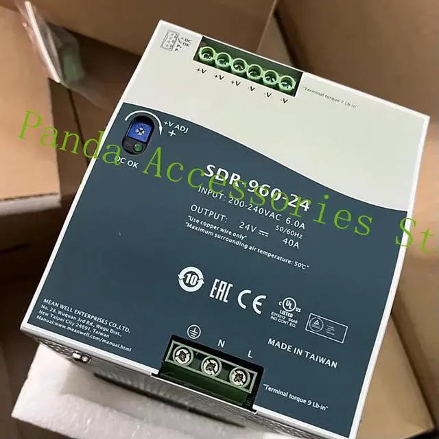 Alt view image 2 of 3 - SDR-960-24 24V DC 40A Rail Switching Power Supply 960W