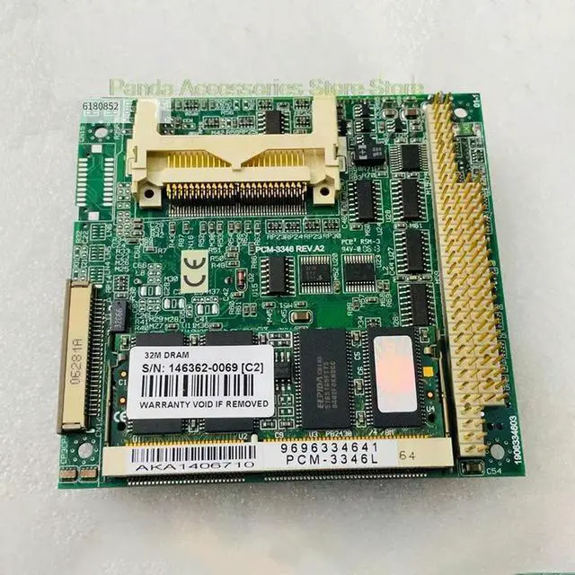 Alt view image 3 of 3 - PCM-3346L Industrial Motherboard PCM-3346 Rev:A2