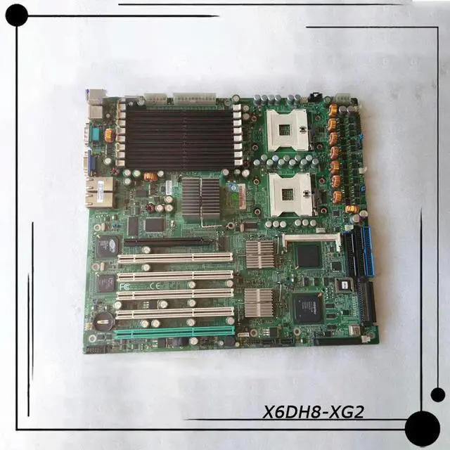 Alt view image 2 of 3 - X6DH8-XG2 Server Motherboard Dual-way CPU Workstation Game Power Leveling Host Dual 604-pin FC-mPGA4 Sockets X6DH8