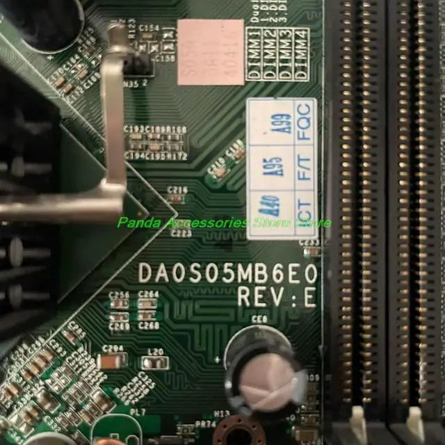 Alt view image 2 of 3 - Industrial Control Motherboard DA0S05MB65EO REV.E DA0S05MB65E0