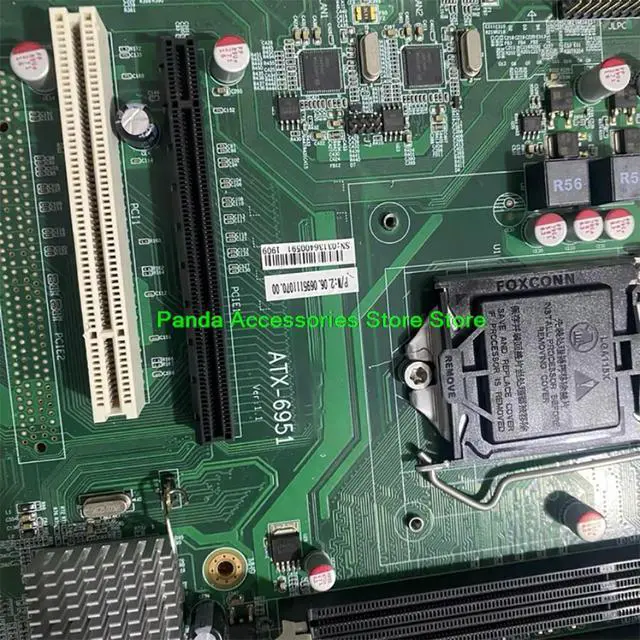 Alt view image 3 of 3 - Industrial Computer Motherboard 1150 Pin H81 ATX large Master ATX-6951 Ver:1.1