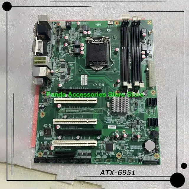 Alt view image 2 of 3 - Industrial Computer Motherboard 1150 Pin H81 ATX large Master ATX-6951 Ver:1.1