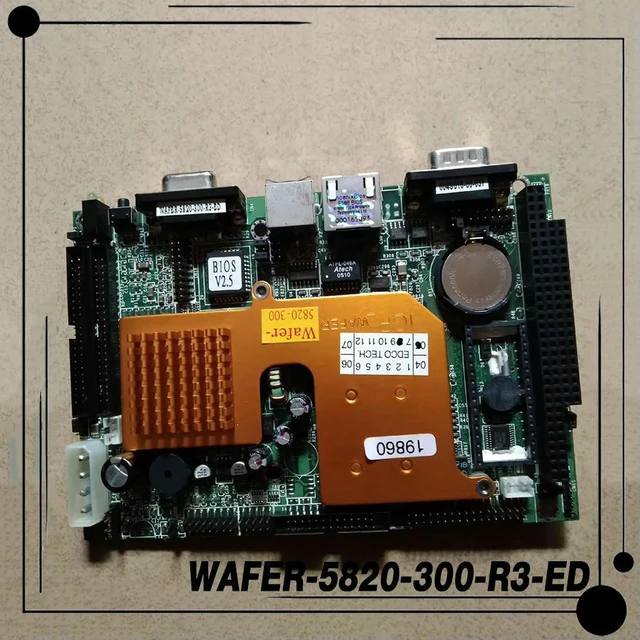 Alt view image 2 of 3 - WAFER-5820-300 Industrial Control Computer Motherboard WAFER-5820-300-R3-ED