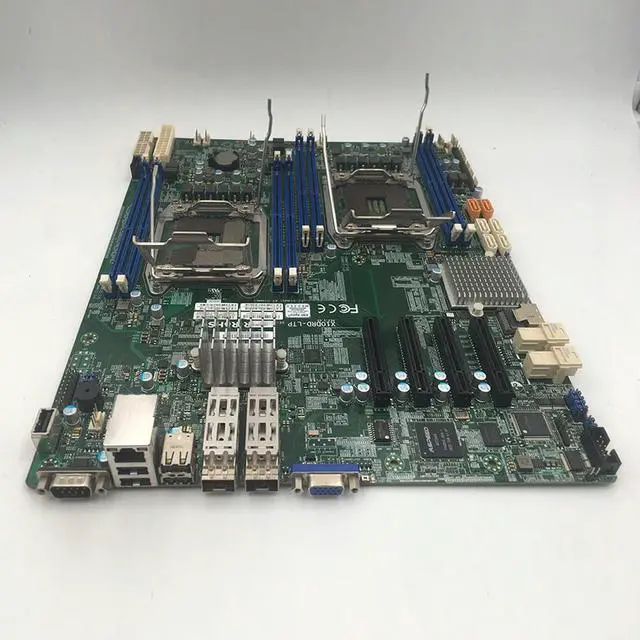 Alt view image 3 of 3 - Hot Sale X10DRD-LTP Dual Xeon E5v3 LGA2011 DDR4 Dual Gigabit Optical Port Server Motherboard