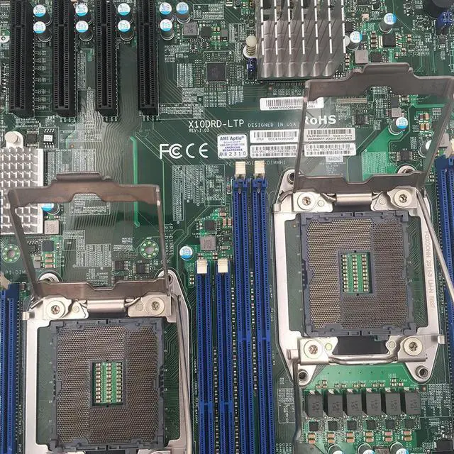 Main image of Hot Sale X10DRD-LTP Dual Xeon E5v3 LGA2011 DDR4 Dual Gigabit Optical Port Server Motherboard