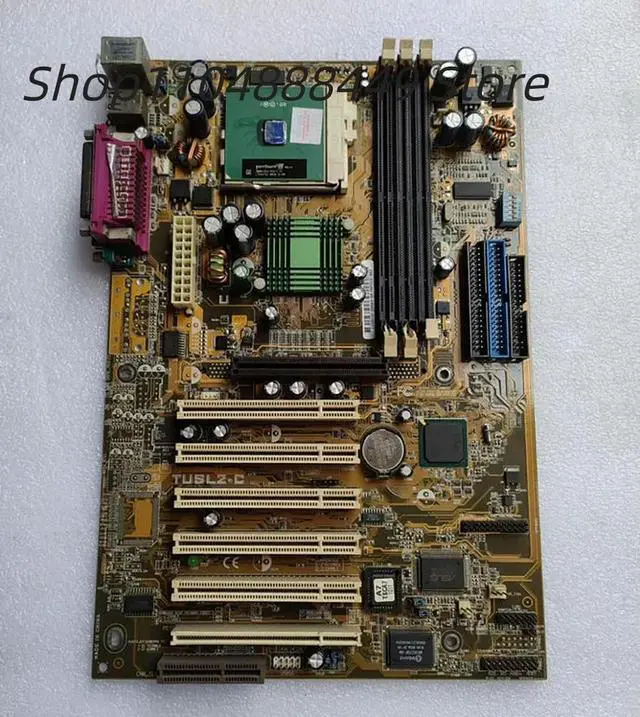 Alt view image 4 of 6 - TUSL2-C 815EP computer motherboard
