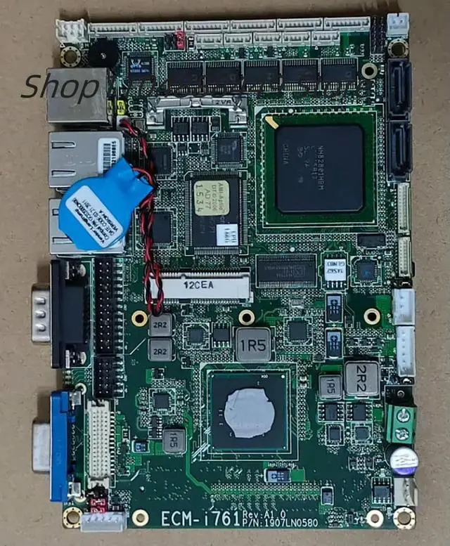 Alt view image 3 of 4 - ECM-i761 rev:A1.0 PN 1907LN0580 3.5-inch embedded industrial control motherboard