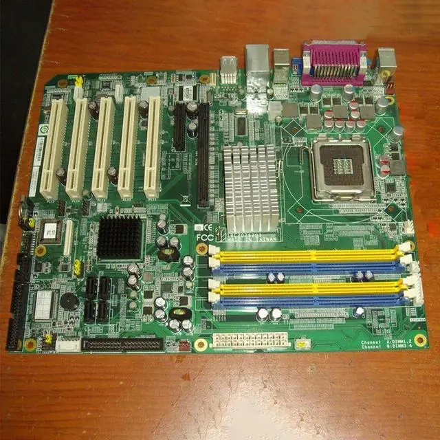 Alt view image 2 of 3 - AIMB-762 REV.A1 AIMB-762VG Single Network Port For Advantech Industrial Control Board ATX 1*LAN LGA775 CPU 100% Tested Fast Ship
